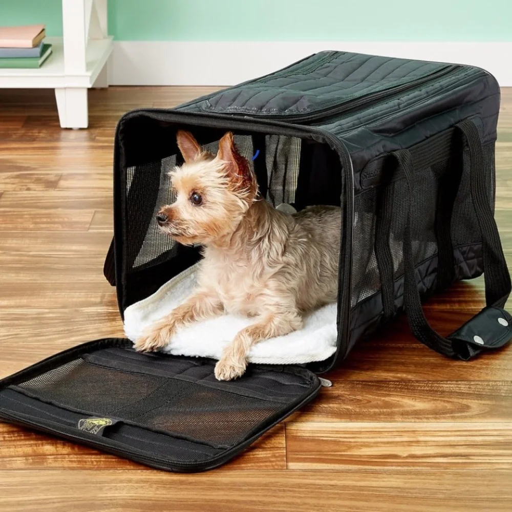 Pre Loved Sherpa Original Airline Approved Small Dog and Cat Carrier.